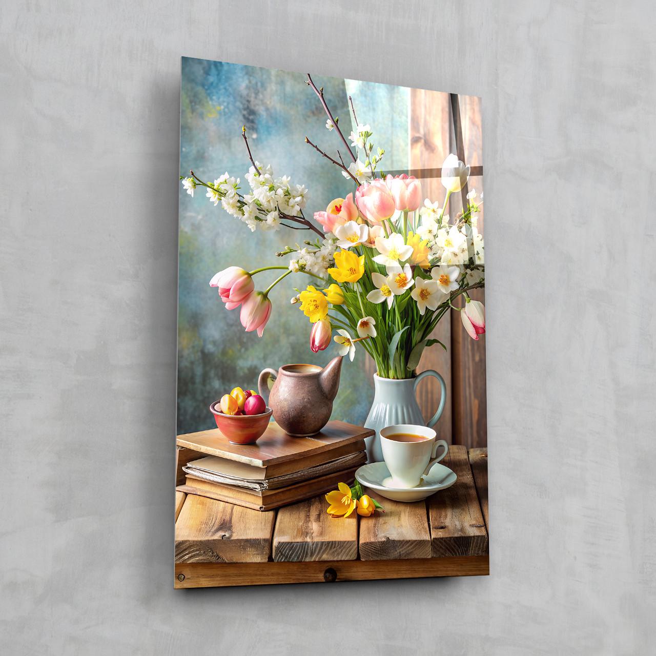 Картина на стекле NovellaPrint Утренний натюрморт 40х60 см (459.1) - фото 7