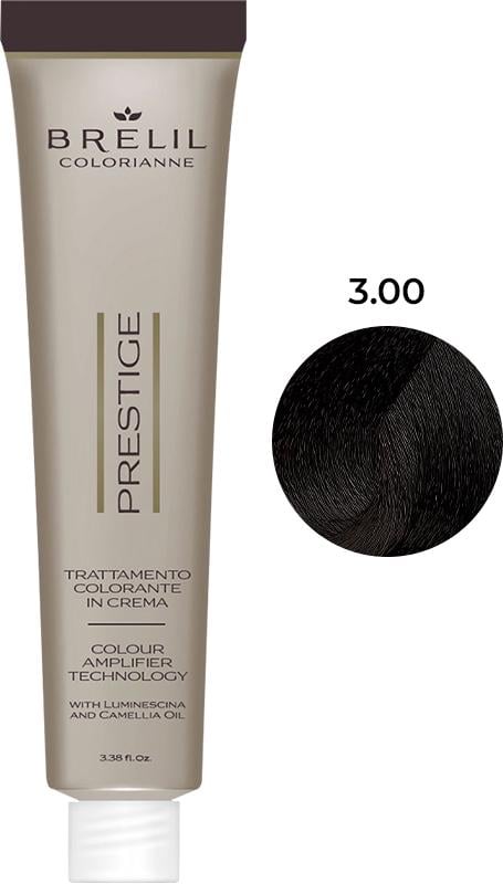 Краска для волос Brelil Colorianne Prestige 3/00 100 мл насыщенный Темный шатен (54819)