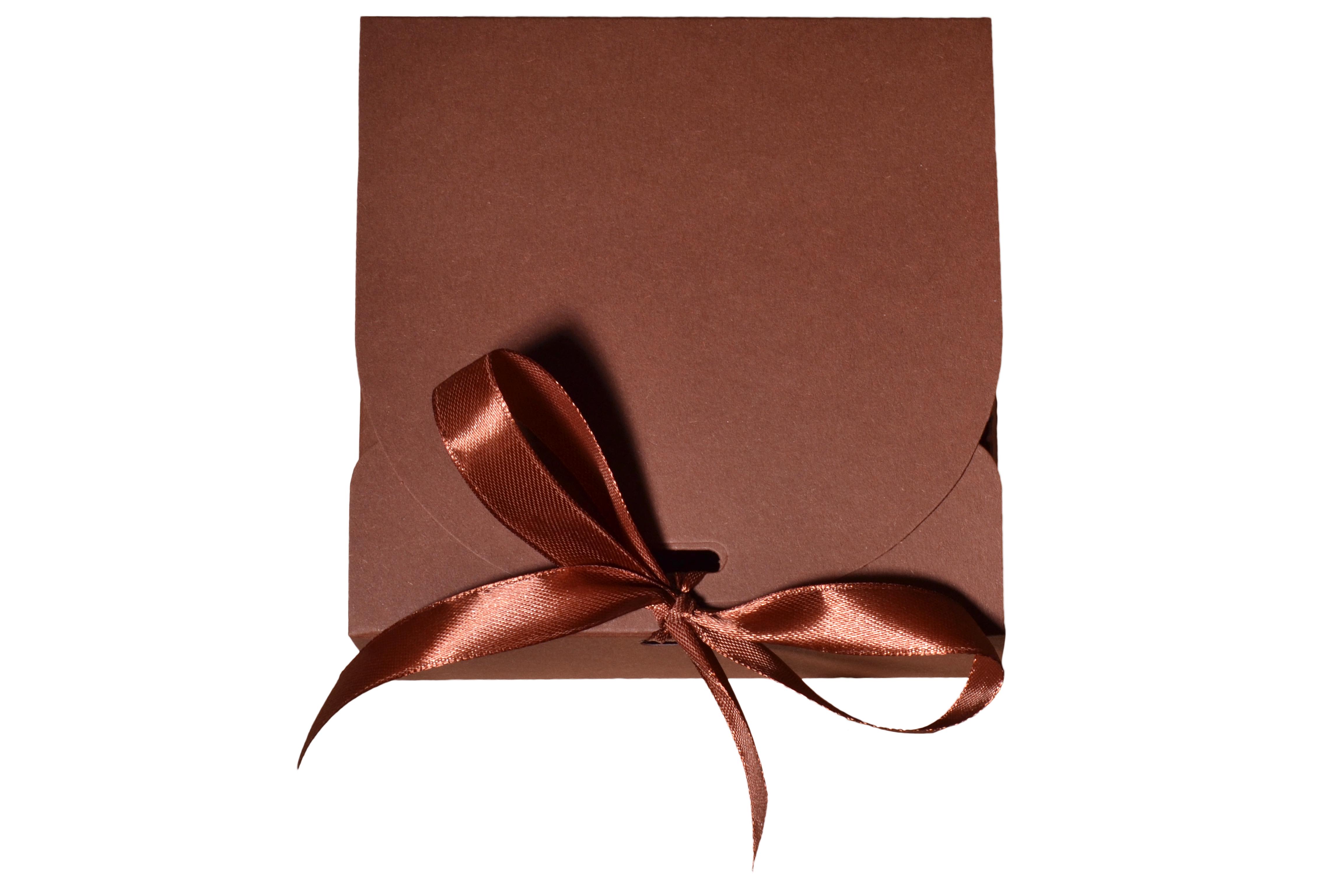 Коробка для подарков с бантом 11,5х11,5х5 см Коричневый (467627059) - фото 2 Коробка для подарков с бантом 11,5х11,5х5 см Коричневый (467627059) - фото 2