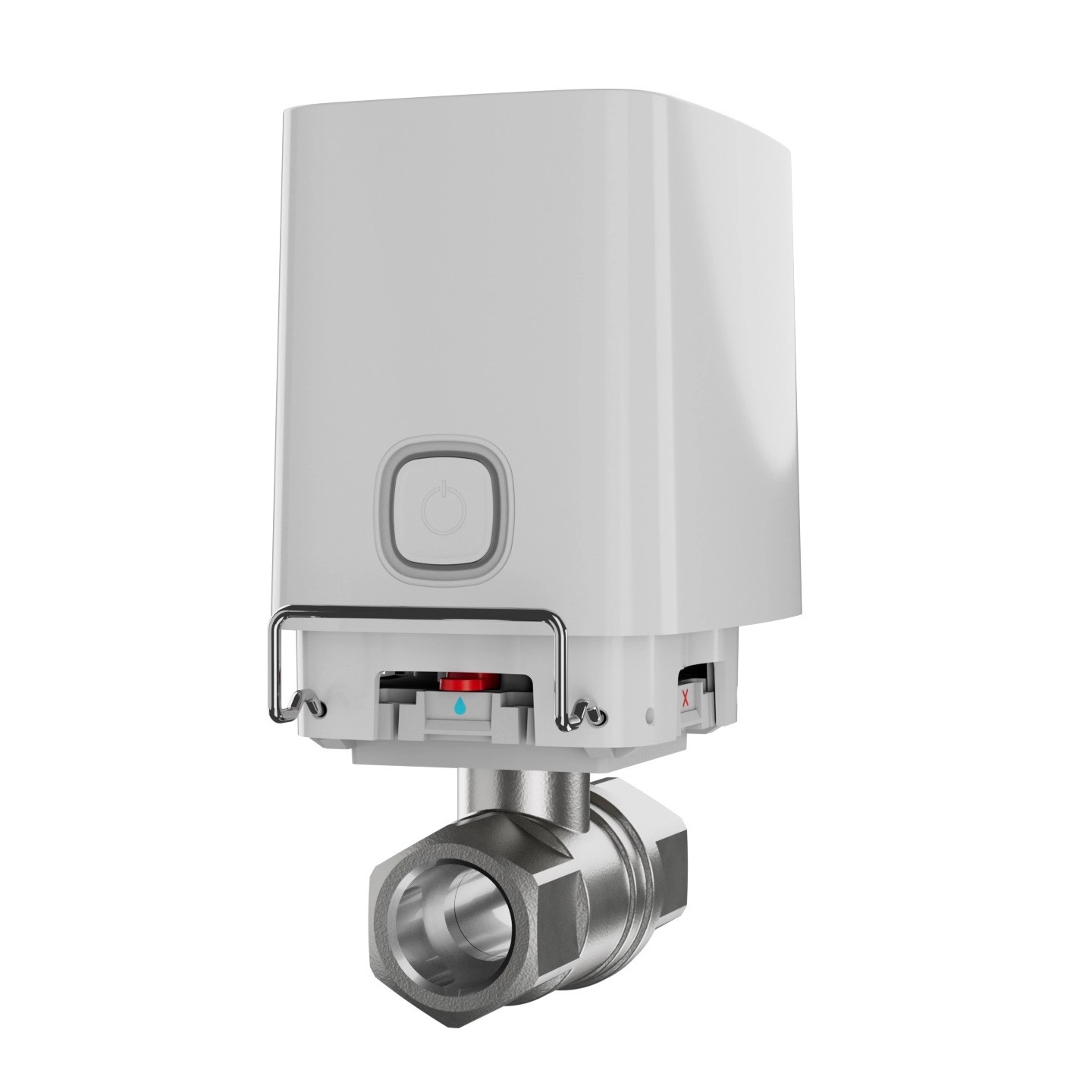 Кран перекрытия воды б Беспроводной Ajax WaterStop 3/4" с дистанционным управлением White (50535.155.WH1 29712_AJAX)
