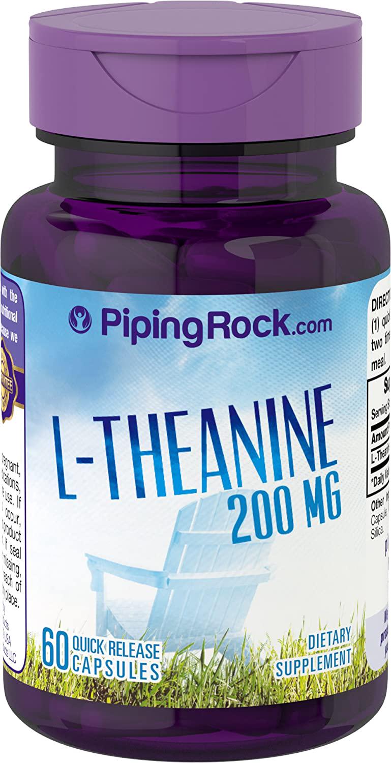 Витамины L-Theanine 60 Quick Release Capsules 200 мг