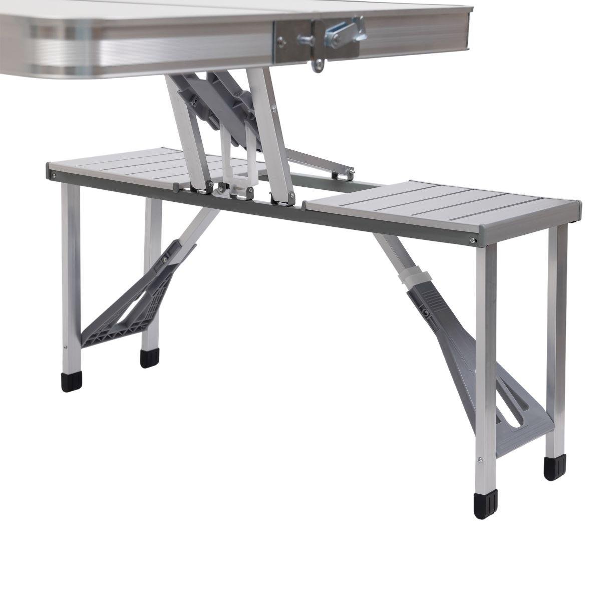 Стіл-трансформер складаний алюмінієвий та 4 стільці (6855) - фото 31 Стіл-трансформер складаний алюмінієвий та 4 стільці (6855) - фото 31