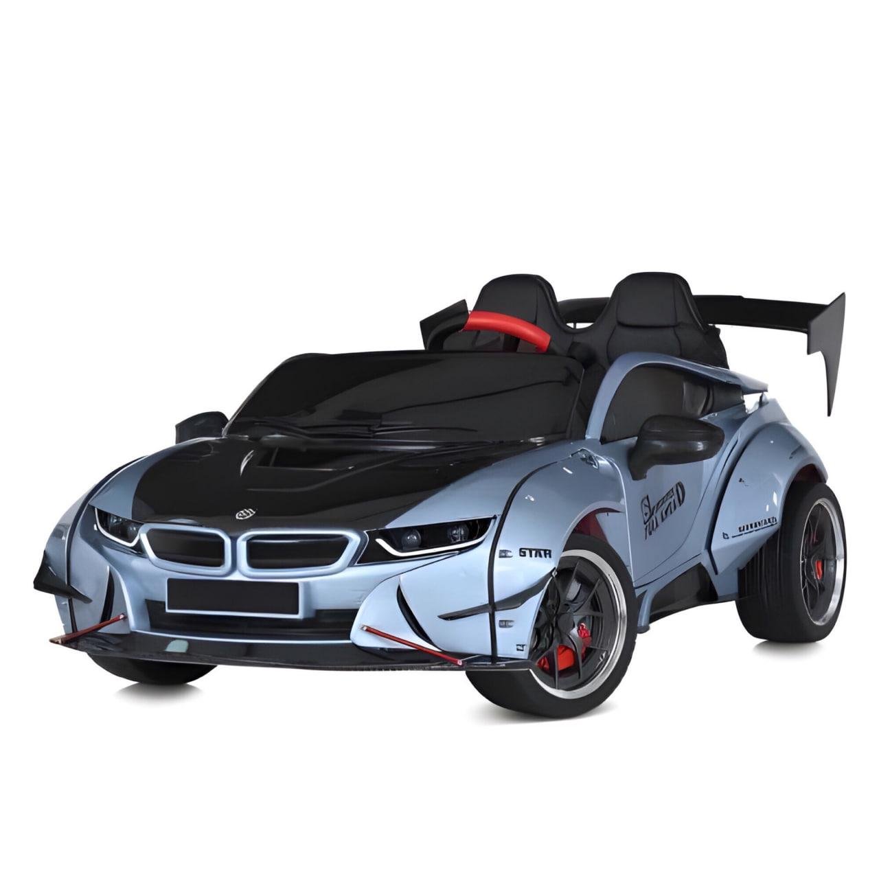 Детский электромобиль M 5820EBLRS-12 24V MP3 USB TF BLUETOOTH EVA кожа музыка/свет Голубой (26636634)