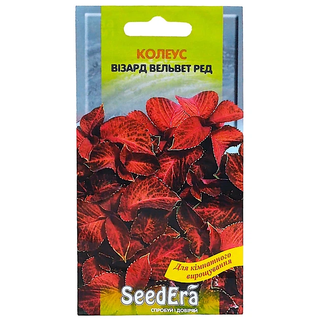 Семена цветов Колеус Wizard Velvet Red Pan American 1000 шт. (BN00755)