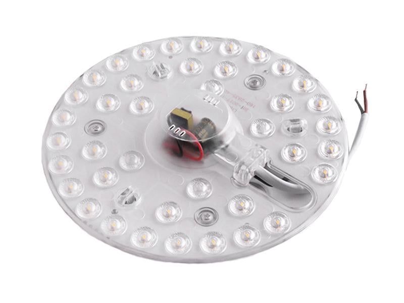 Модуль светодиодный LEDUA 2835 36LED 165-265V 1350Lm 18W 6500K магнит LR106 (2099)