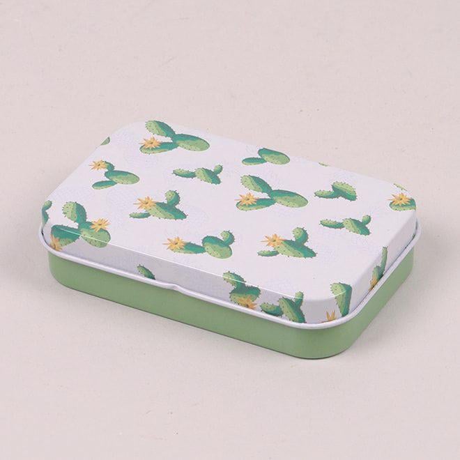 Коробочка металлическая Flora Кактусы (25295)
