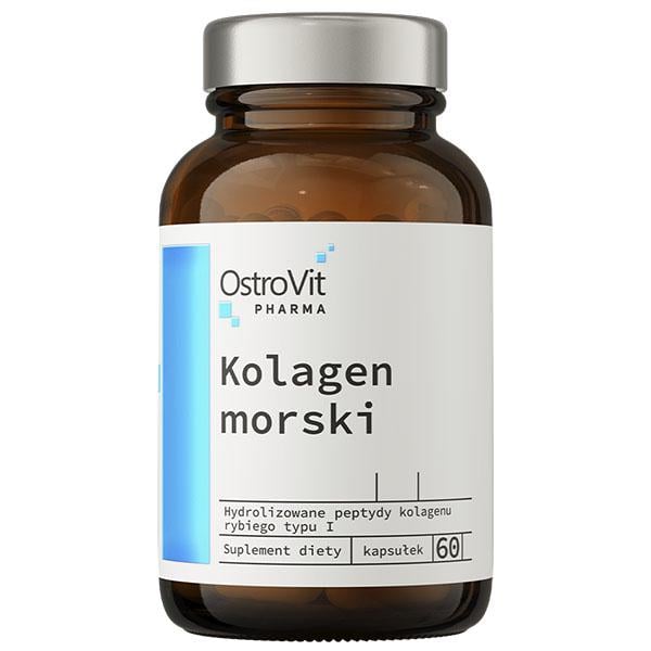 Хондропротектор для спорта OstroVit Pharma Marine Collagen 60 капс. (000026661)