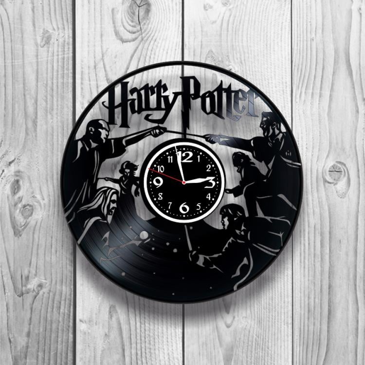 Часы настенные Harry Potter 0319 из виниловой пластинки