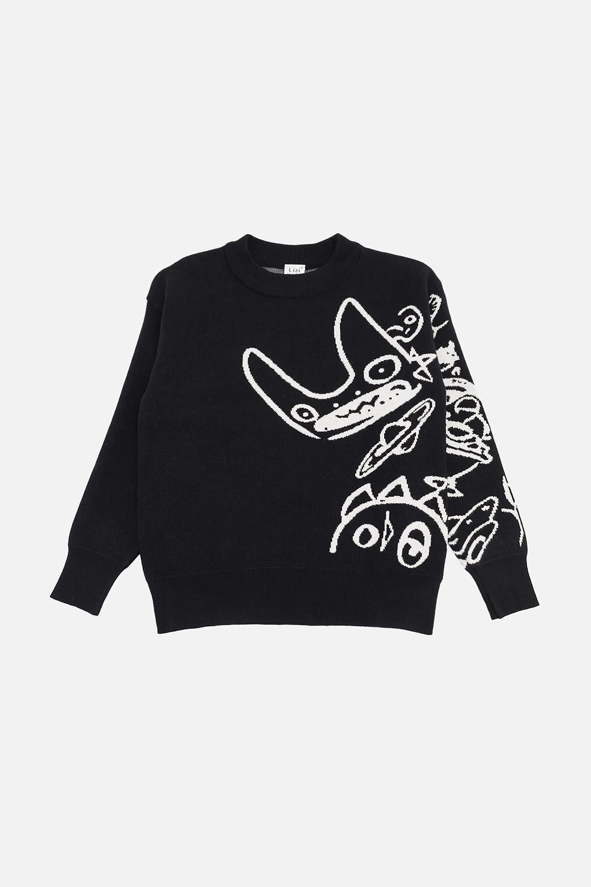 Джемпер для мальчика 116 см Черный (ЦБ-00267479)