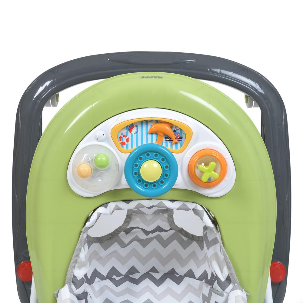 Ходунки HOME ME 1049 HAPPY Lemon Green (д64-ш60-в5) - фото 5