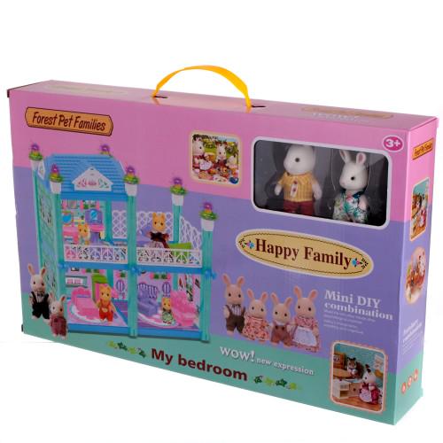 Домик с мебелью Happy Family для флоксовых животных (205054)