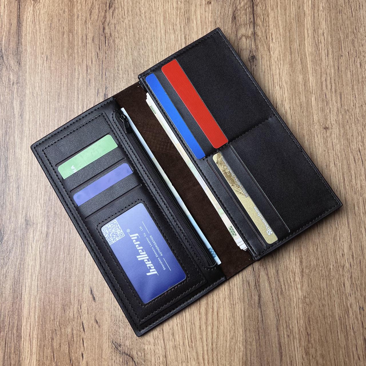 Кошелек Baellerry с монетницей Коричневый (w023-3) - фото 5 Кошелек Baellerry с монетницей Коричневый (w023-3) - фото 5