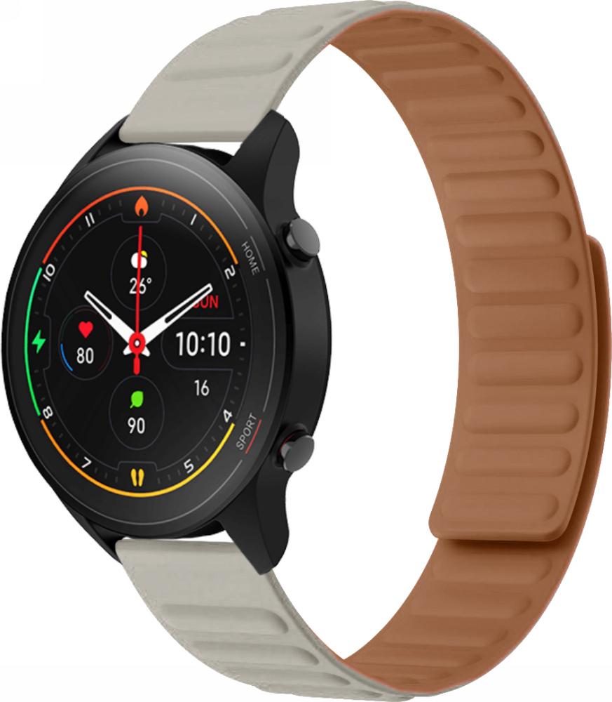 Ремешок Magneter для Xiaomi Mi Watch 22 мм Beige (26650-34)