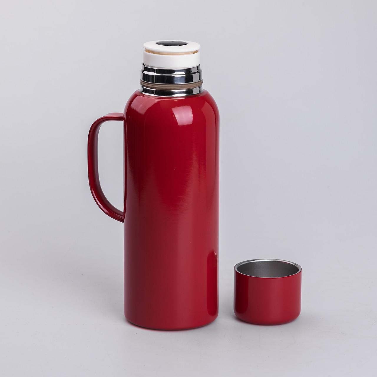 Термос Vacuum с датчиком температуры 820 мл Красный - фото 3 Термос Vacuum с датчиком температуры 820 мл Красный - фото 3