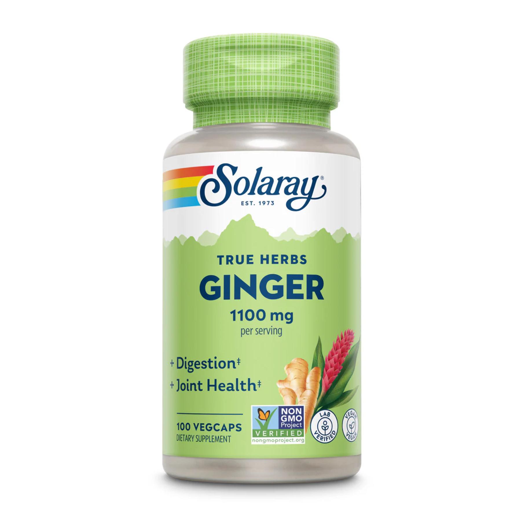 Натуральная добавка Ginger Root 1100 mg 100 vcaps (2023-10-3010)