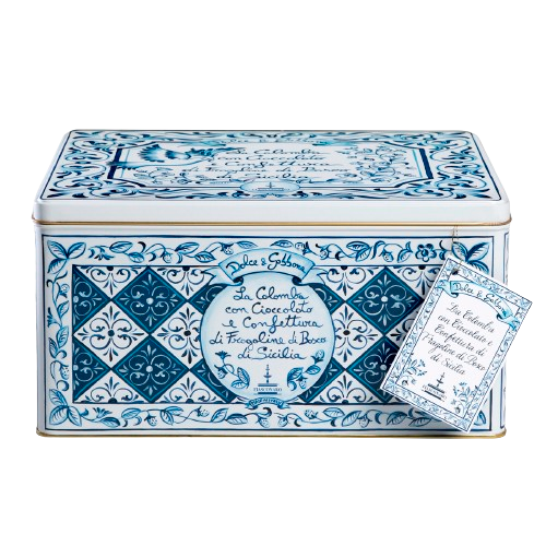 Великодній кекс Fiasconaro Dolce e Gabbana з сицилійським шоколадом покритий полуничним джемом та темним шоколадом 1 кг (2168066014)