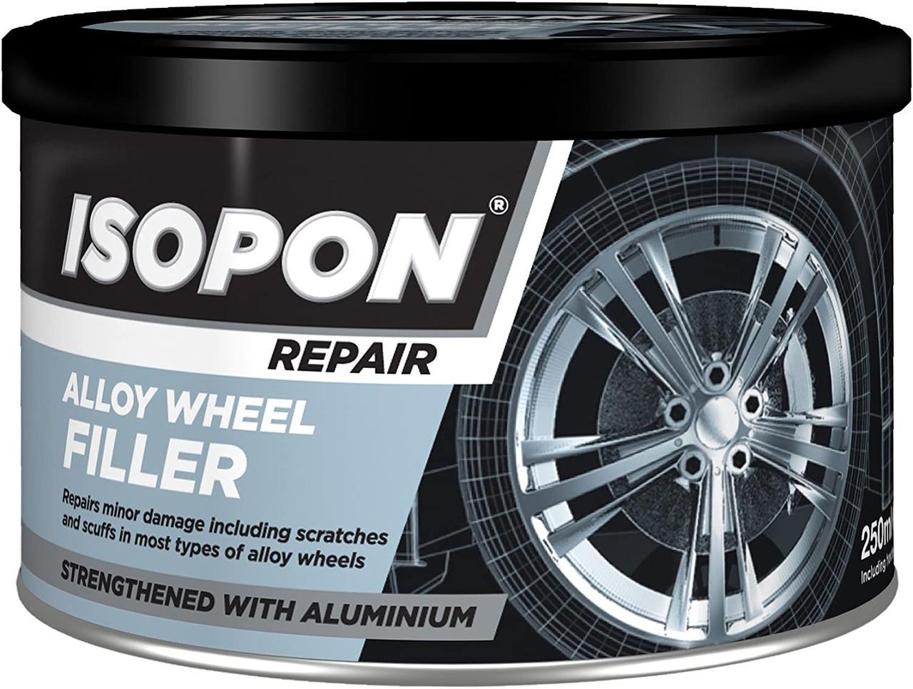 Шпатлевка для колесных дисков с алюминием Isopon Alloy Wheel Filler 250 мл