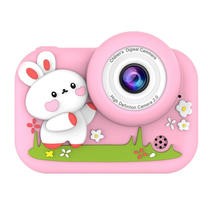 Дитячий фотоапарат M03 PINK RABBIT 2000 Вт 400 mAh