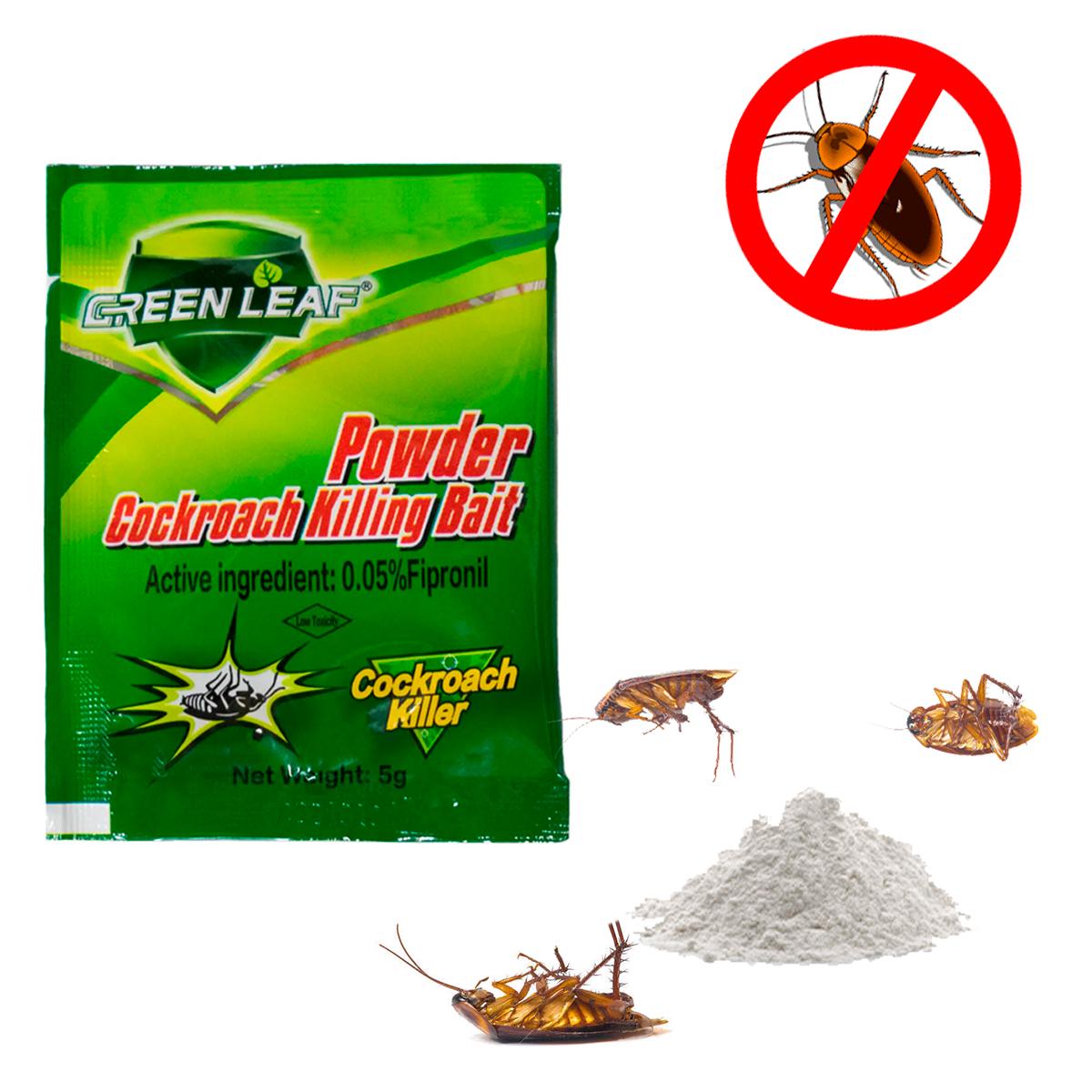 Засіб від тарганів Green Leaf Powder Cockroach Killer (1009236-Other) - фото 2