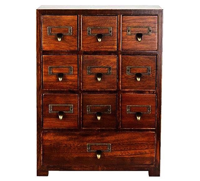 Мини-комод из дерева Джелават Латте (МНК-006616)