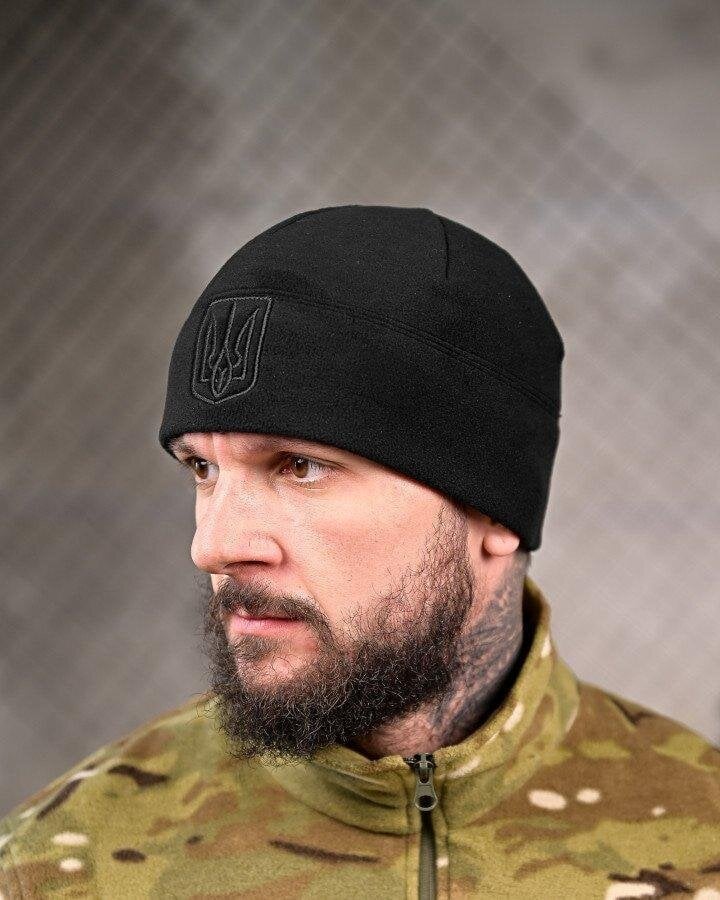 Шапка тактическая флисовая one size Черный (PK103302)