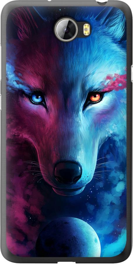 Чехол на Huawei Y5 II Арт-волк (3999u-496-42517)