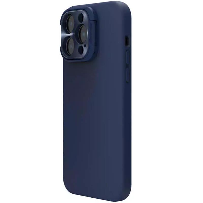 Противоударный чехол Silicone Nillkin LensWing Magnetic для Apple iPhone 14 Pro (6.1") Blue - фото 6