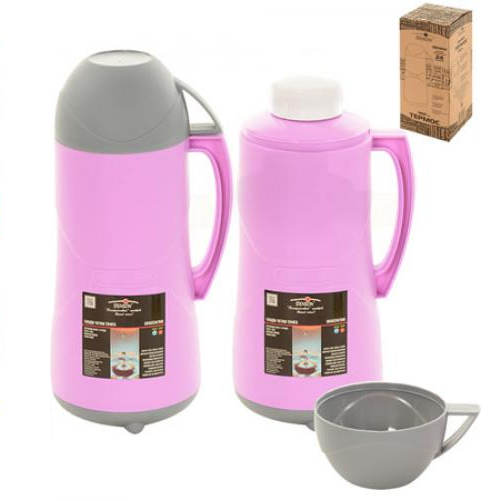 Термос со стеклянной колбой Stenson DB110SX 1 л (541739) - фото 2 Термос со стеклянной колбой Stenson DB110SX 1 л (541739) - фото 2