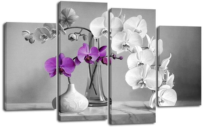 Картина модульная на холсте DK Орхидеи в вазе 112х75 см (PLM4 161)