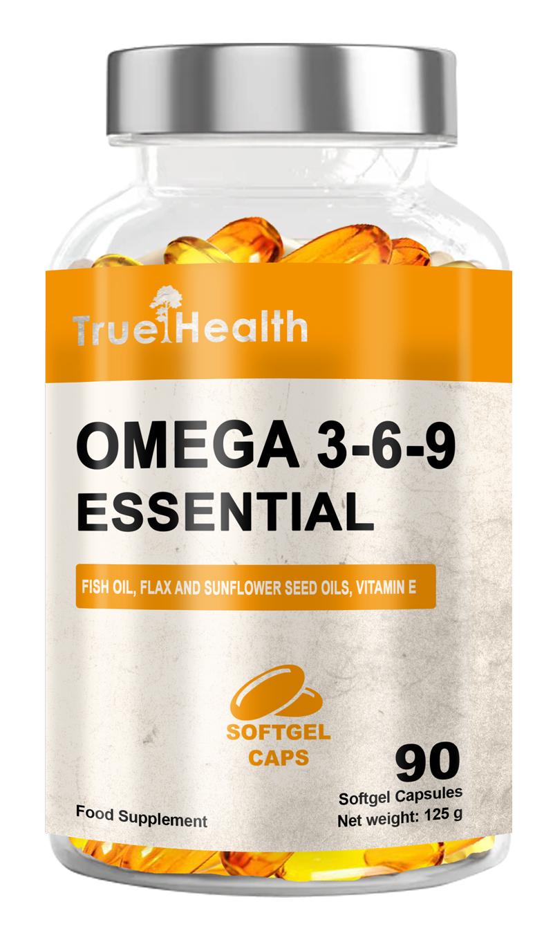 Рыбий жир Omega 3-6-9 True Health Omega 3-6-9-9 Essential 90 капс. (00000042126)