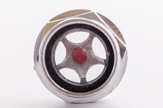 Стекло смотровое уровня масла для компрессоров 27 мм (2896)