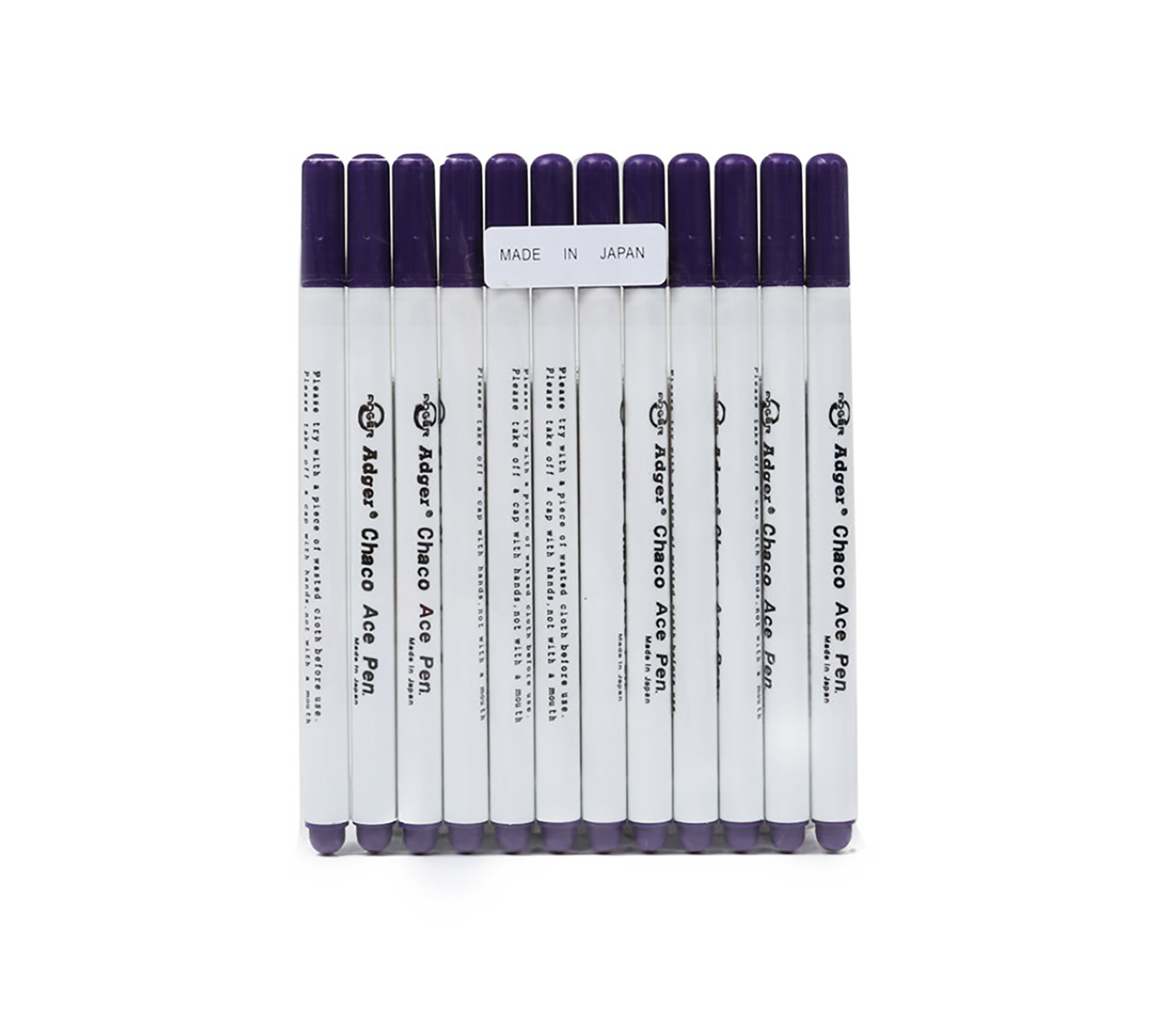 Набор исчезающих маркеров Pugovichok для фетра и ткани 12 шт. (SUN3938)