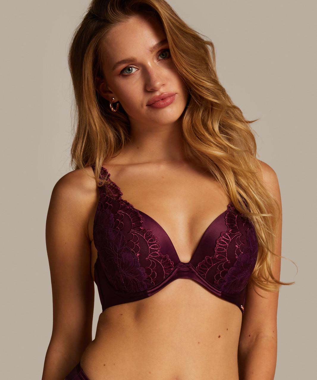 Бюстгалтер Hunkemoller Samra PP Push 80E Фиолетовый