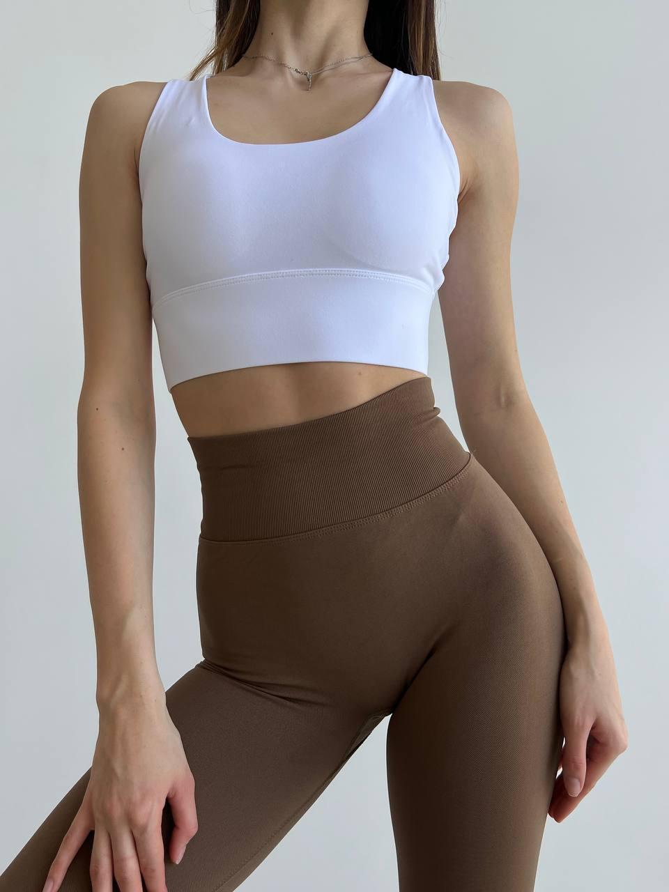 Легінси з ефектом пуш-ап L Шоколадний (XA015L) - фото 10