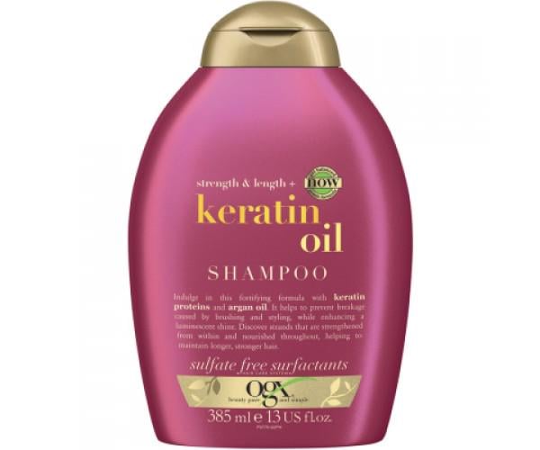 Шампунь OGX Keratin Oil против ломкости с кератиновым маслом 385 мл (0022796977519) - фото 1