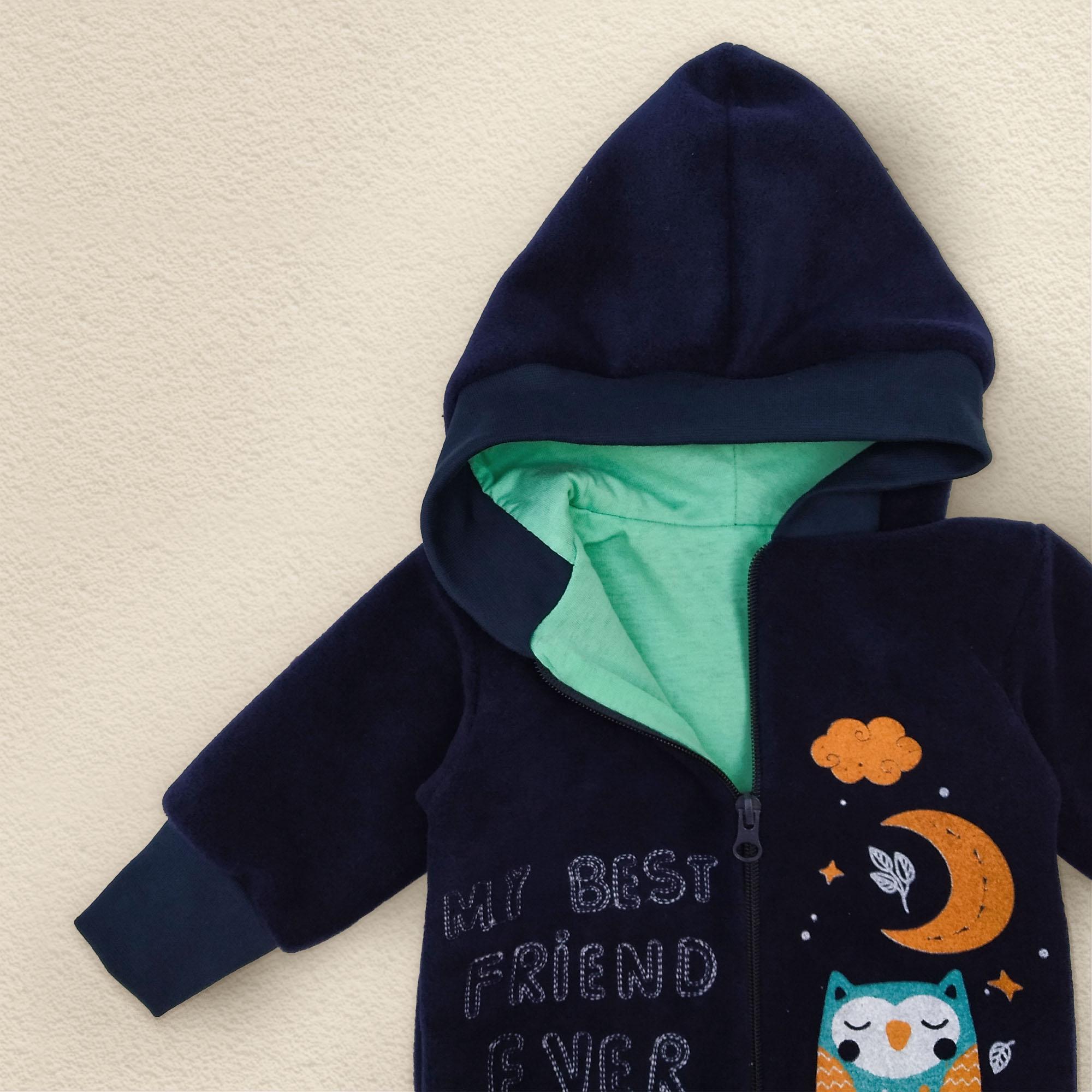 Комбинезон детский Dexter's Sova 8-110 62 см Темно-синий (d8-110св-тс) - фото 2 Комбинезон детский Dexter's Sova 8-110 62 см Темно-синий (d8-110св-тс) - фото 2