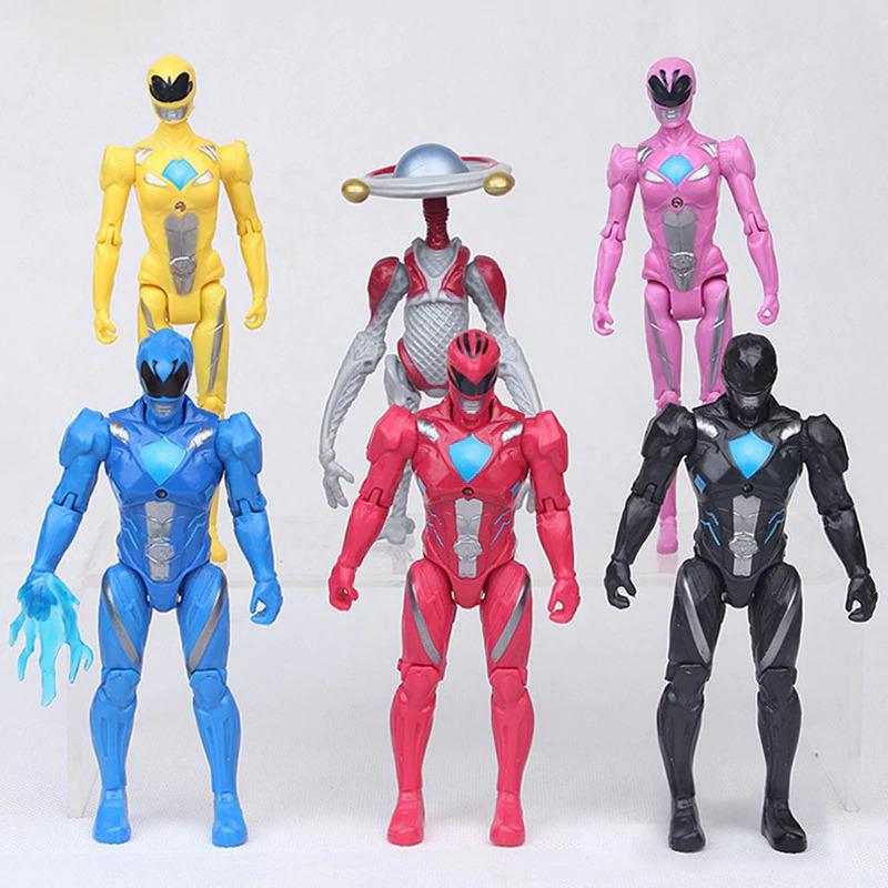 Фигурки Могучие Рейнджеры 14 см 6 шт. (12399772)