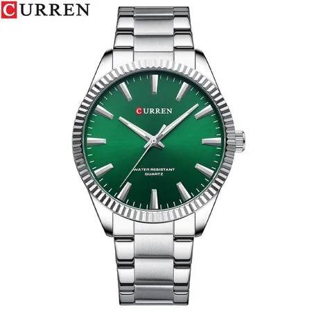 Наручные часы Curren 8425 Silver-Green (2653) - фото 4 Наручные часы Curren 8425 Silver-Green (2653) - фото 4