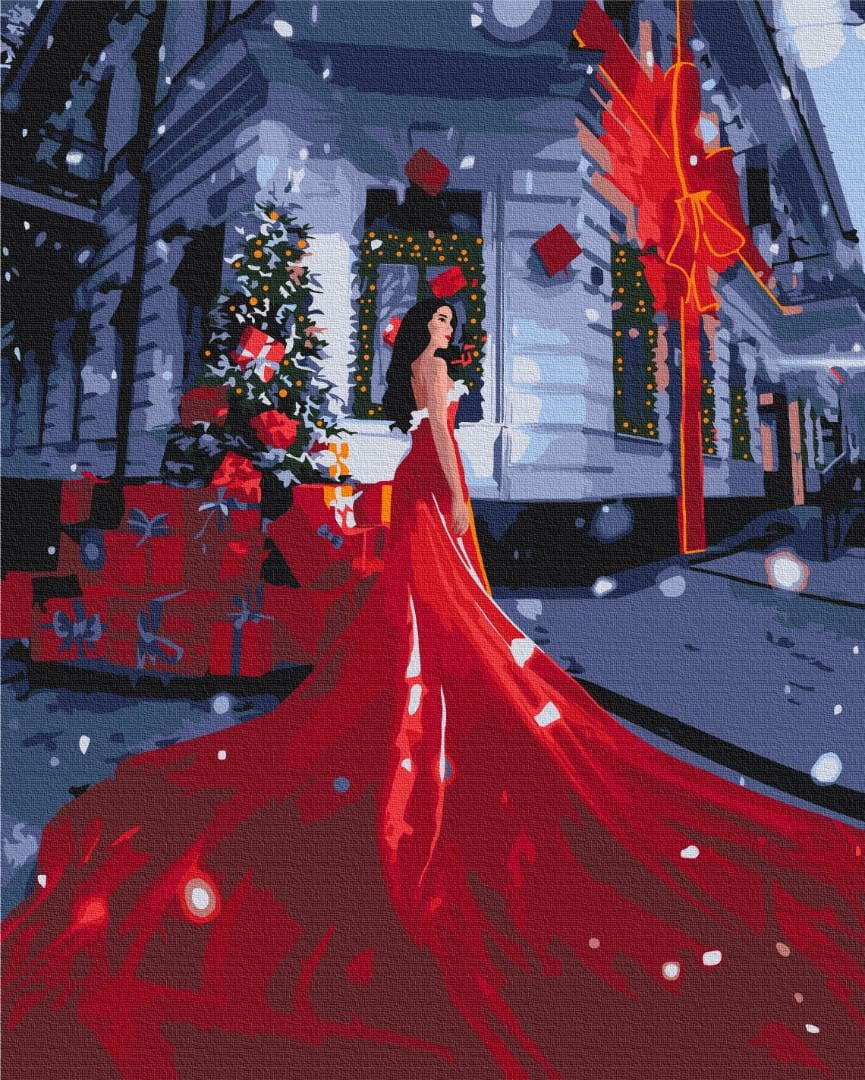 Картина по номерам Brushme За мгновение к празднику 48x60 см (BS52708L)