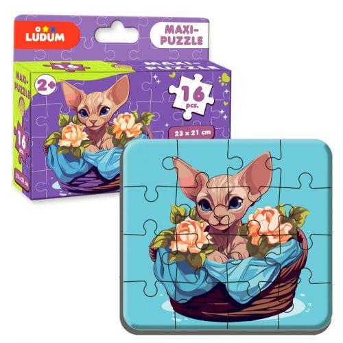 Пазл Ludum Макси Котик ME5032-03 16 элементов в коробке (4820215155588)