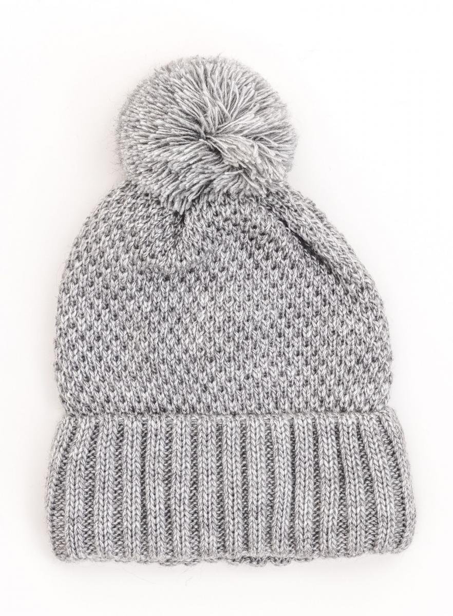 Шапка детская зимняя Alex Томас 46-50 см Светло-серый