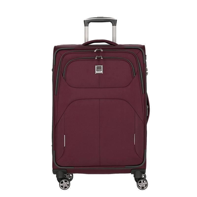 Чемодан на 4 колесах Titan Nonstop M exp. 74/85 л Merlot (Ti382405-70)