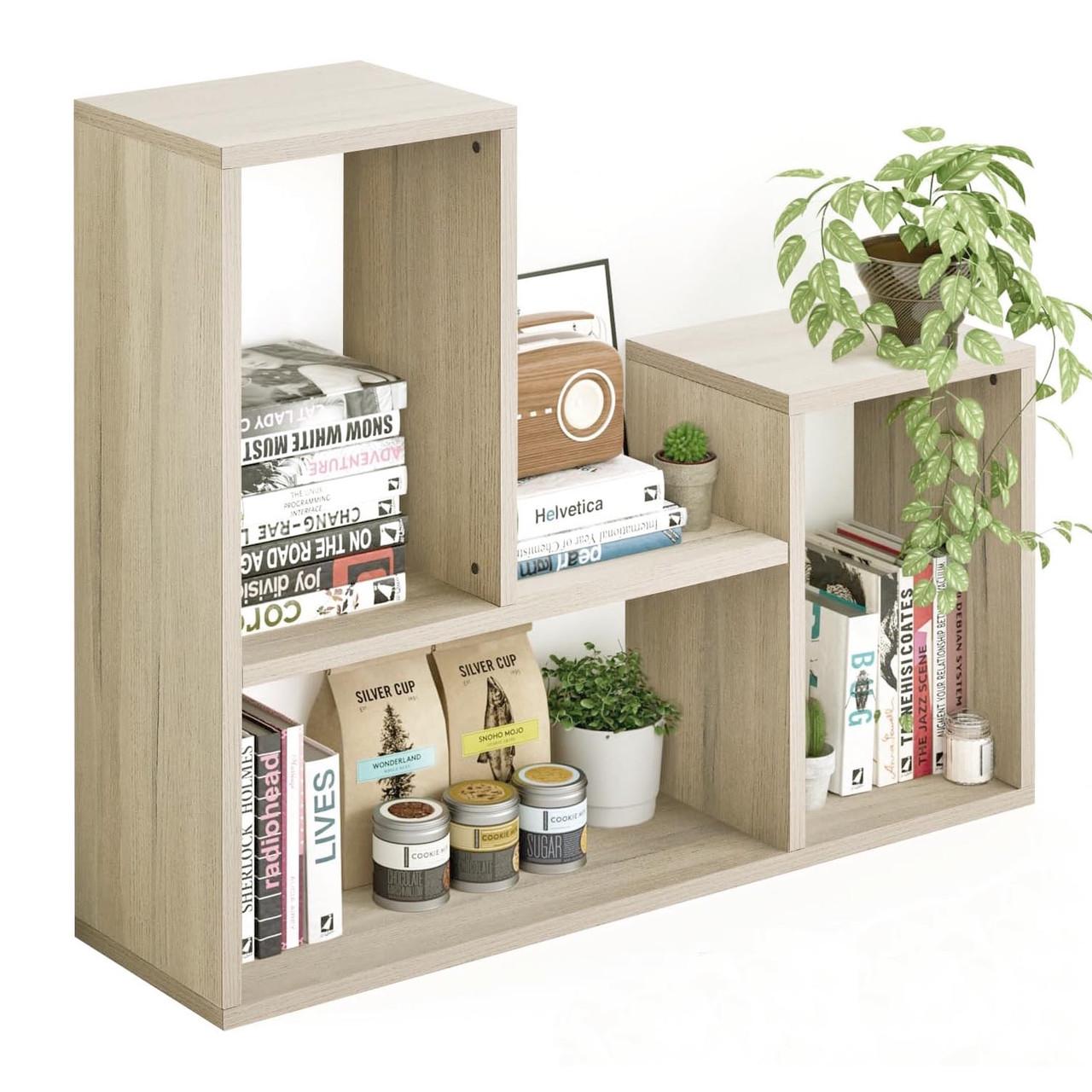 Полка-надстройка настольная из дерева Аурелис бланже (АКД-017801)