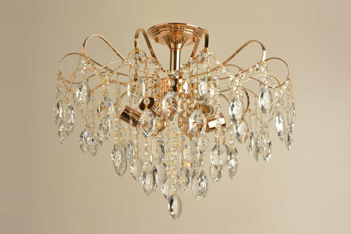 Люстра хрустальная Л 8115/6 FG на 6 ламп (39000)