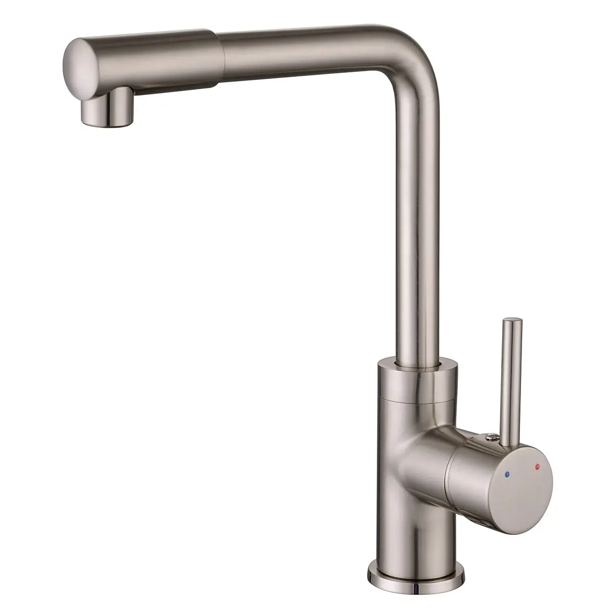 Змішувач для кухні високий Imprese Lotto Сатин (55400)