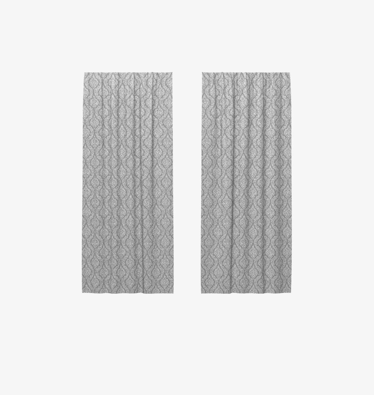 Шторы хлопковые BIG YETI Узор 180х240 см Grey (с1-015681v3) Шторы хлопковые BIG YETI Узор 180х240 см Grey (с1-015681v3)