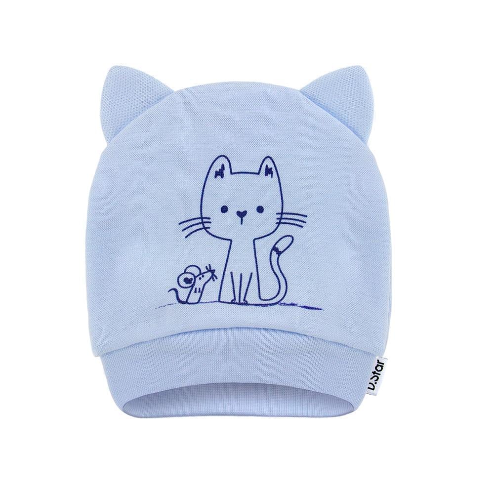 Шапка демисезонная Девид стар 22028 р. 40 Голубой