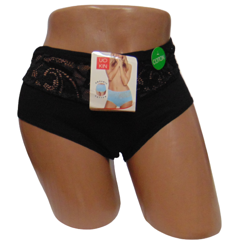 Женские трусики Uokin 8171 XL Черный (1767619829)