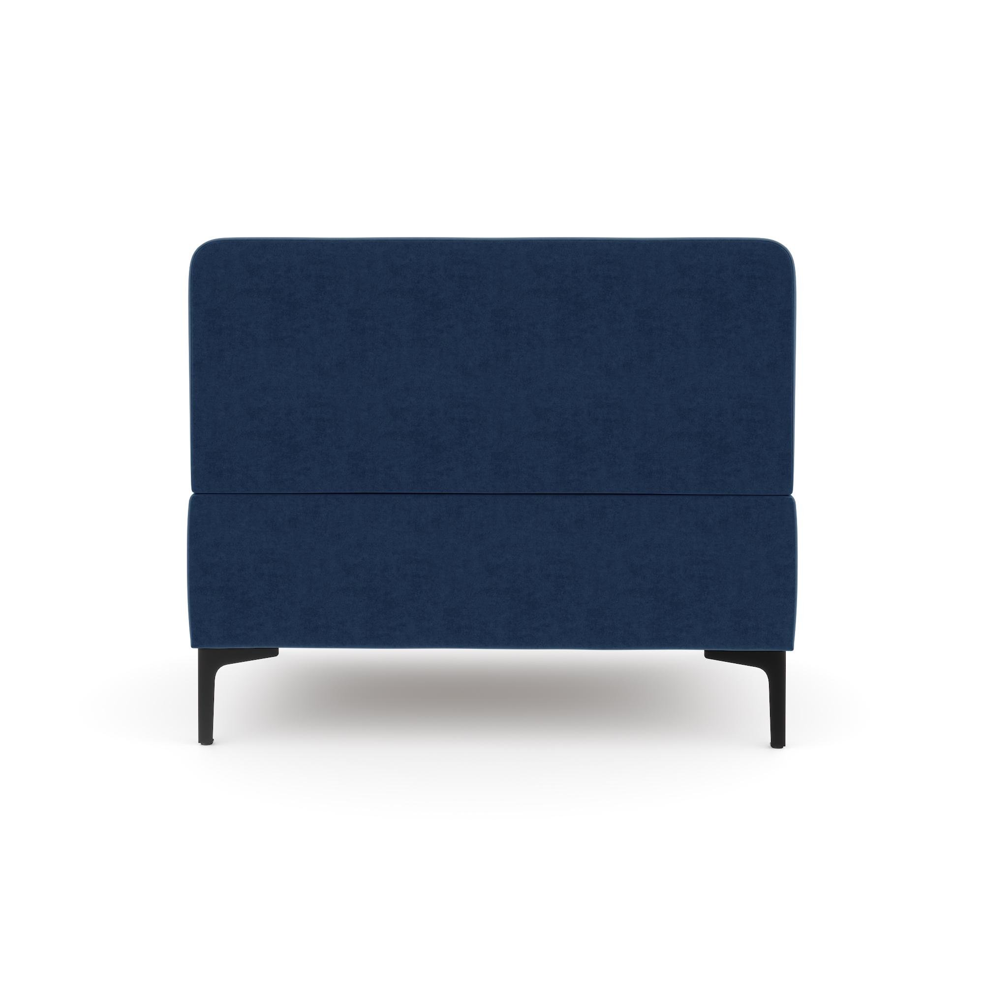 Диван офісний Modern 1 100х62х82 см Синій (Арт. 1115) - фото 3 Диван офісний Modern 1 100х62х82 см Синій (Арт. 1115) - фото 3