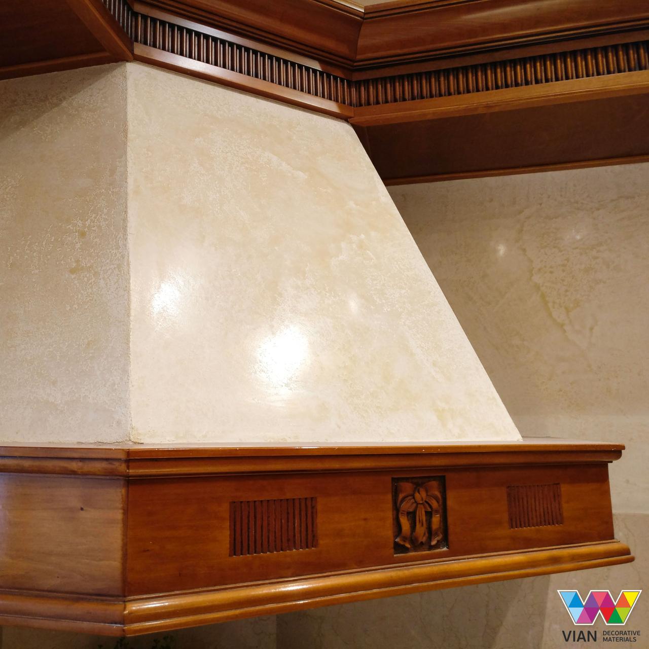 Декоративная штукатурка известковая венецианская Vian Венеция 4 кг - фото 5